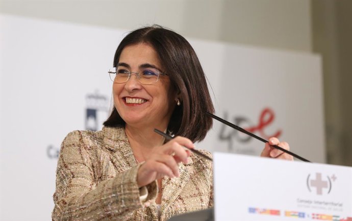 La ministra de Sanitat, Carolina Darias