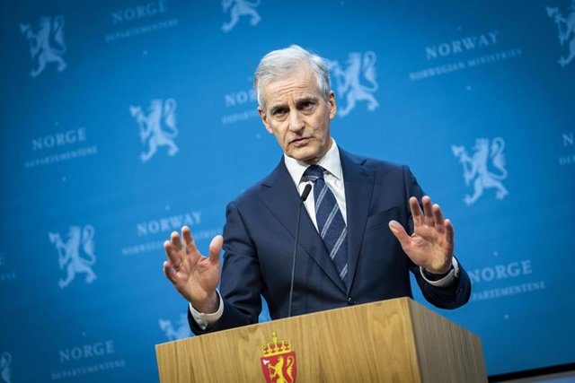 Archivo - El primer ministro noruego, Jonas Gahr Store.