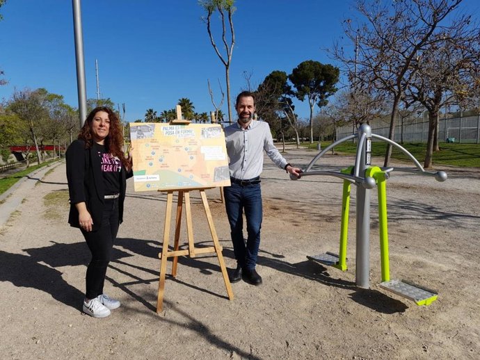 Los regidores Angélica Pastor y Francisco Ducrós.