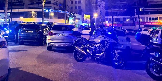 Dispositivo de la Policía Local en Palma.