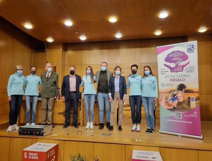 Corredoras de la iniciativa 'Relevos contra el Cáncer'