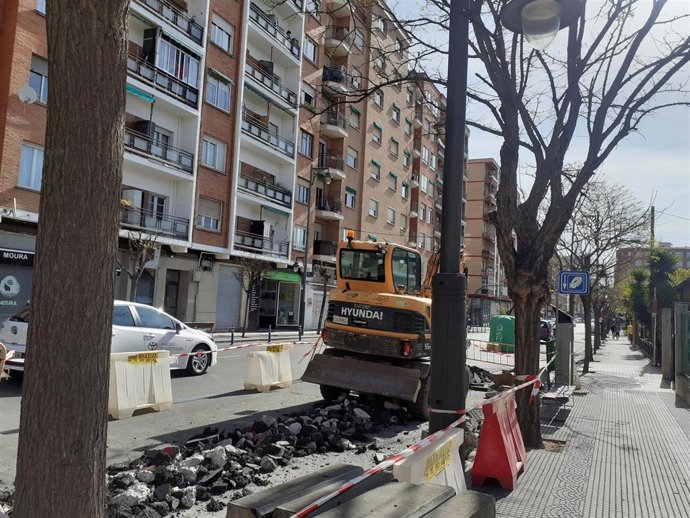 Obras en Logroño