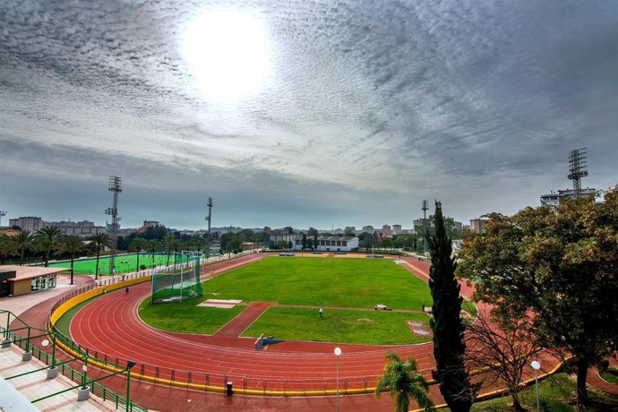 Ciudad Deportiva de Carranque de Málaga capital, ahora denominada Ciudad Deportiva Javier Imbroda tras el fallecimiento del consejero de Educación y Deporte de la Junta de Andalucía y exseleccionador nacional de baloncesto.