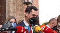 Moreno aspira a gobernar en solitario y augura que Mañueco aplicará una "política para todos" en Castilla y León