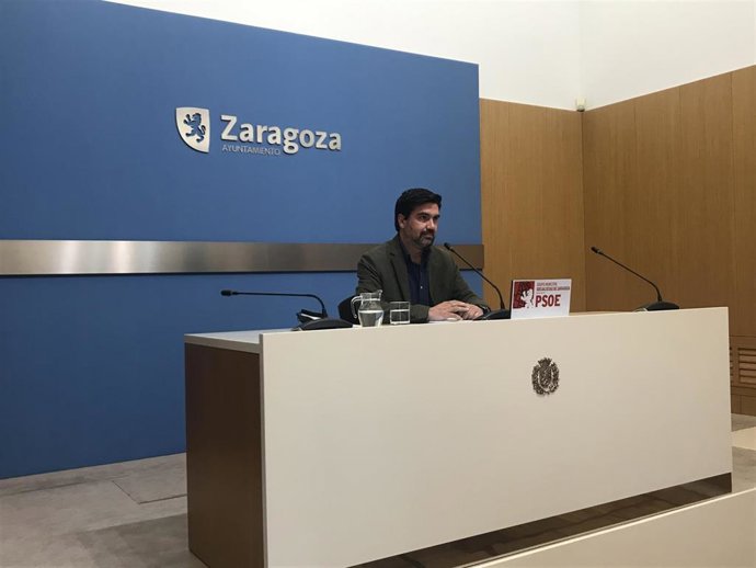 El concejal del grupo municipal del PSOE en el Ayuntamiento de Zaragoza, Horacio Royo