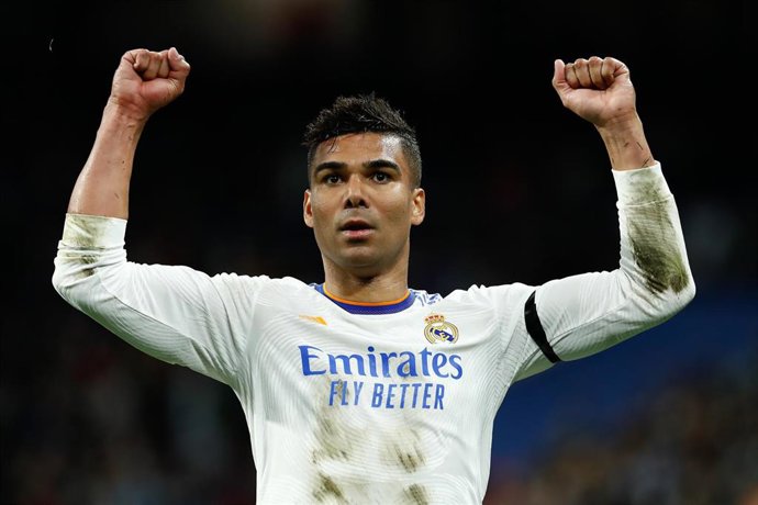 Carlos Henrique Casemiro con el Real Madrid