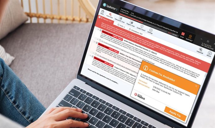 SpyHunter 5s HelpDesk offers a one-on-one personalized tech support service when needed to effectively eradicate hard-to-remove malware with custom-created malware fixes.
