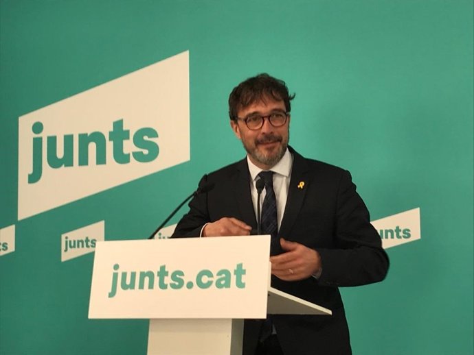 El portavoz de Junts, Josep Rius