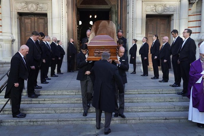 Archivo - Imagen de archivo del funeral del diputado David Amess.