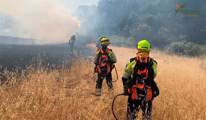 Archivo - Controlado el incendio declarado en El Casar de Escalona