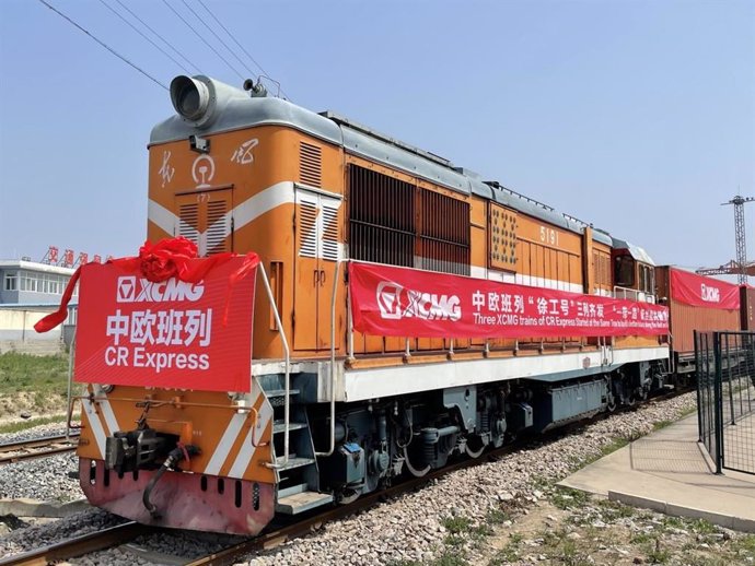 "XCMG Express" Departs To Belt And Road Initiative Destinations In Central Asia, Europe