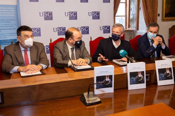 Presentación de 'Balnearios en los Caminos de Santiago de Galicia'.