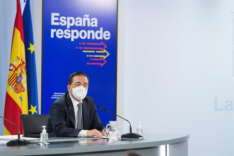 El ministro de Asuntos Exteriores, Unión Europea y Cooperación, José Manuel Albares