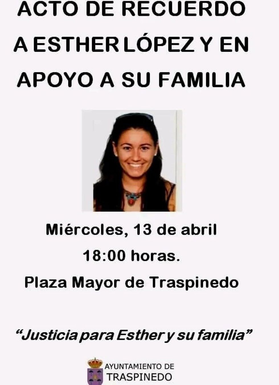 Cartel con el que el Ayuntamiento de Valladolid convoca a sus vecinos.