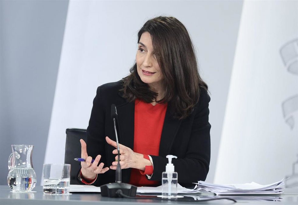 Archivo - La ministra de Justicia, Pilar Llop.