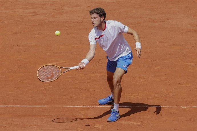 Archivo - Pablo Carreno Busta of Spain during the Roland-Garros 2021, Grand Slam tennis tournament on June 6, 2021 at Roland-Garros stadium in Paris, France - Photo Nicol Knightman / DPPI