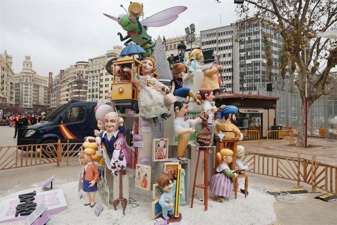 Falla municipal infantil de 2022, de los artistas Ceballos y Sanabria