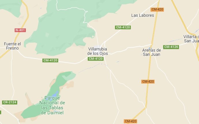 Imagen de Villarrubia de los Ojos en Google Maps