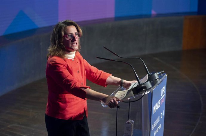 La vicepresidenta tercera y ministra para la Transición Ecológica, Teresa Ribera