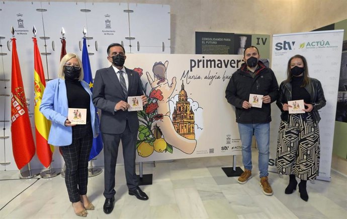 Presentación de los talleres Murcia, Alegría Huertana, con motivo de las Fiestas de Primavera