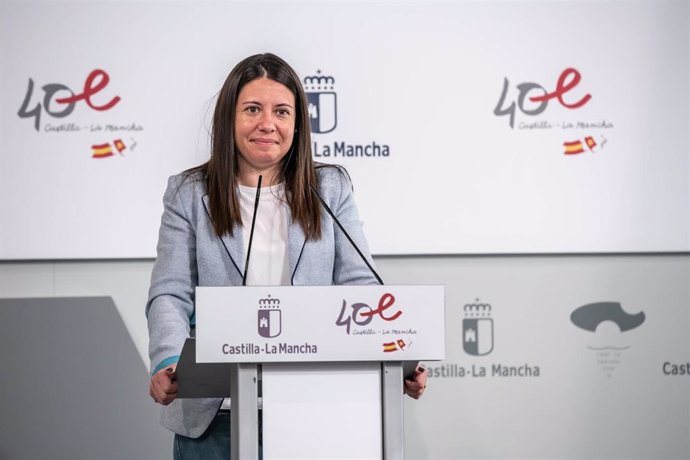 La Consejera De Bienestar Social, Bárbara García Torijano, Informa En Rueda De Prensa De Los Acuerdos Del Consejo De Gobierno.