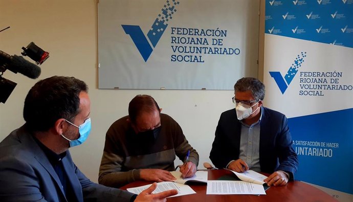 Convenio entre el Gobierno de La Rioja y la Federación de Voluntariado