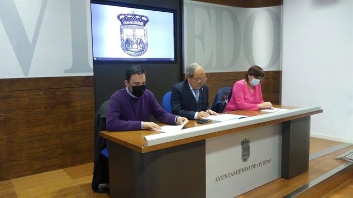 Ricardo Fernández, Wenceslao López y Ana Rivas.