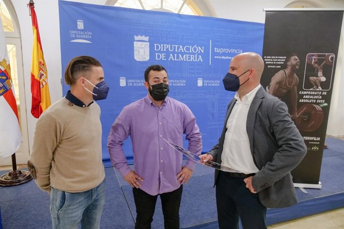 Presentación del Campeonato Andaluz de Halterofilia en Huércal de Almería