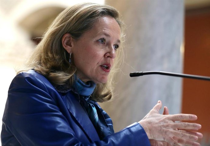 Imagen de archivo de la vicepresidenta primera y ministra de Asuntos Económicos y Transformación Digital, Nadia Calviño