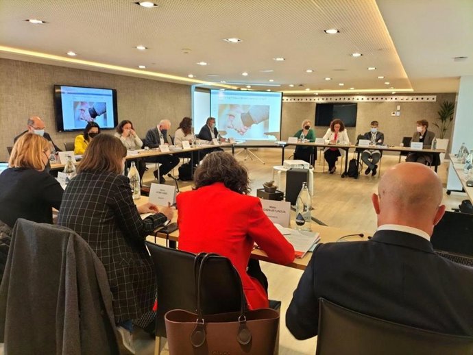 Un momento de los participantes en el encuentro, reunidos en un hotel de Palma.