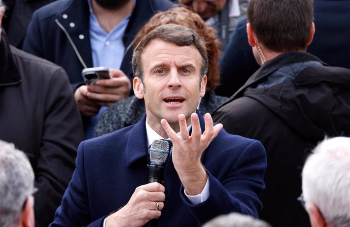 El presidente de Francia, Emmanuel Macron. 