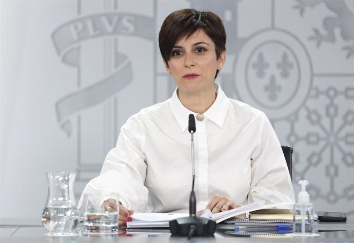 La ministra Portavoz, Isabel Rodríguez, comparece tras el Consejo de Ministros en Moncloa 