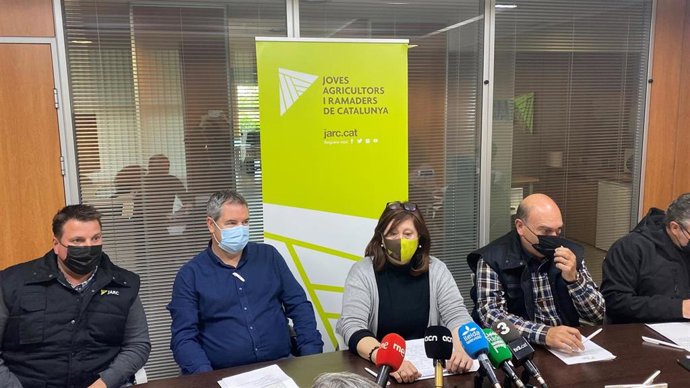 Rueda de prensa de la Jarc y Coag