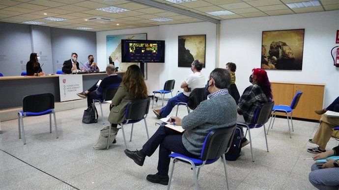 Archivo - La sesión informativa sobre la convocatoria de las subvenciones organizada por la Dirección General de Residuos y Educación Ambiental.