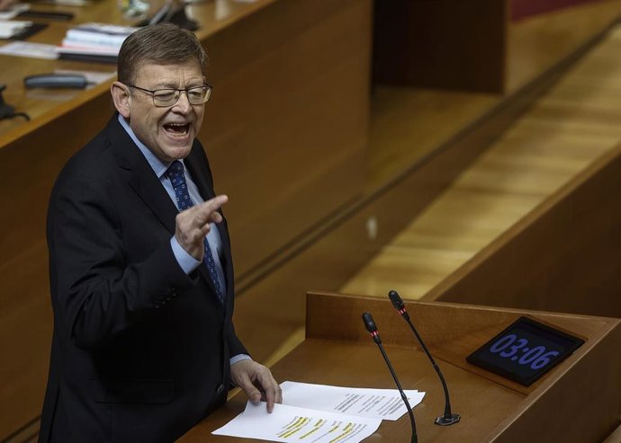 El president de la Generalitat Valenciana, Ximo Puig,