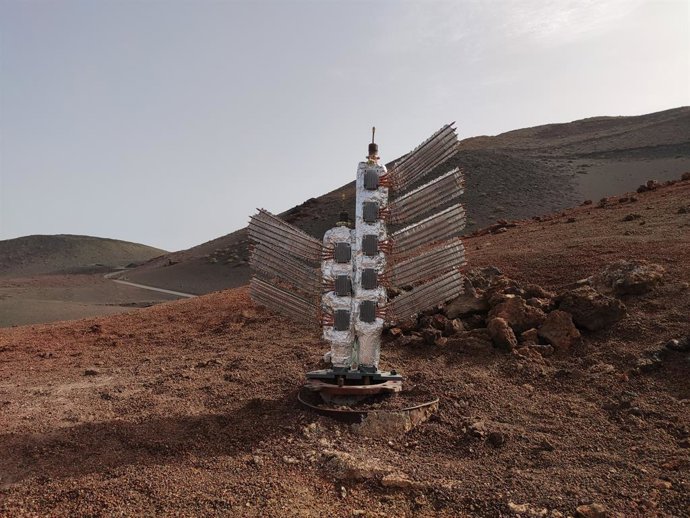 Parque Nacional Timanfaya, en Lanzarote, donde han instalado el Prototipo GTEC3