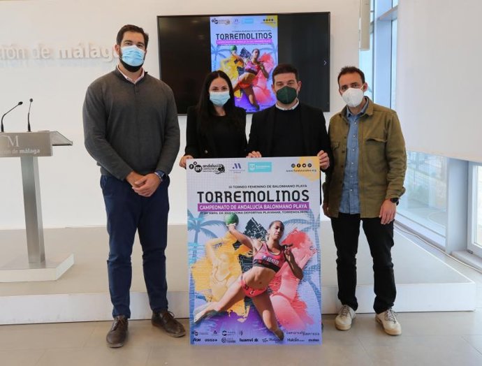 Presentación del Campeonato de Andalucía de Balonmano Playa