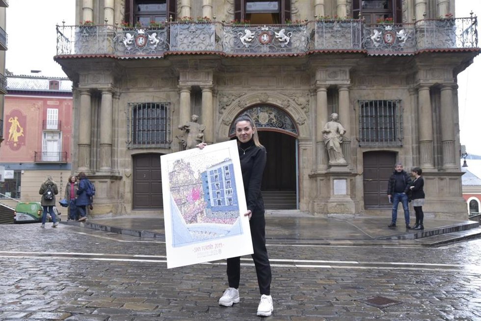Cartel ganador en 2019.