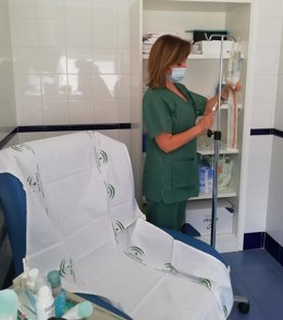 Sala de irrigación.