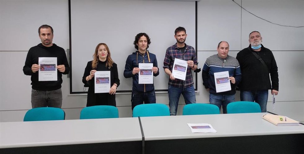 Imagen de la presentación del informe