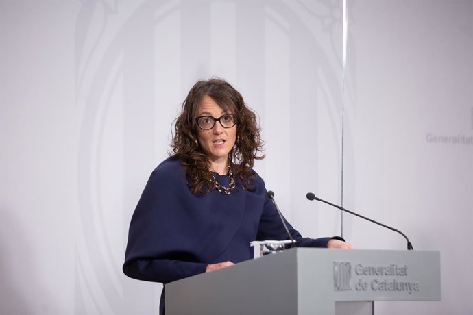 Archivo - La consellera d'Igualtat i Feminismes de la Generalitat, Tnia Vege