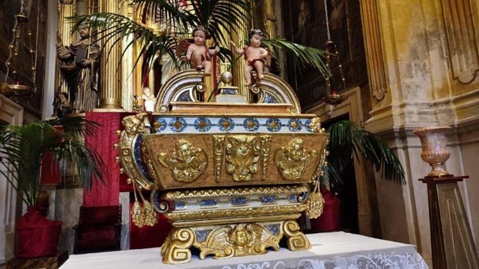 La Urna de la Casa Santa de la Parroquia de San Miguel de Felanitx.