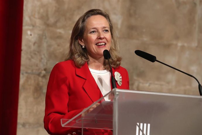 La vicepresidenta primera y ministra de Asuntos Económicos y Transformación Digital, Nadia Calviño, en una imagen de archivo