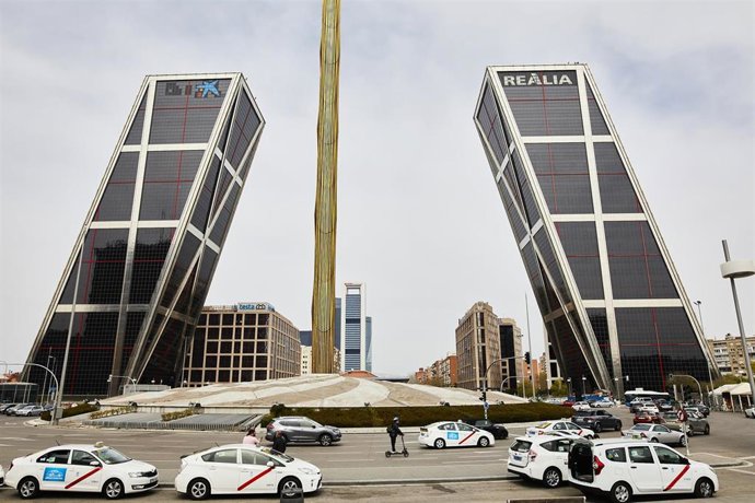 Archivo - Las torres Kio de Madrid