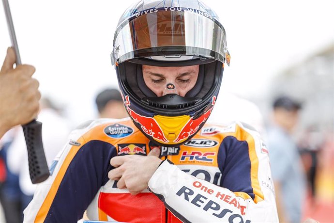 El piloto español Pol Espargaró antes de afrontar el Gran Premio de Las Américas de MotoGP de 2022
