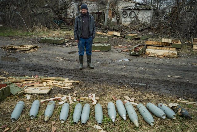 Armament a la regió de Kíiv, a Ucraïna. 