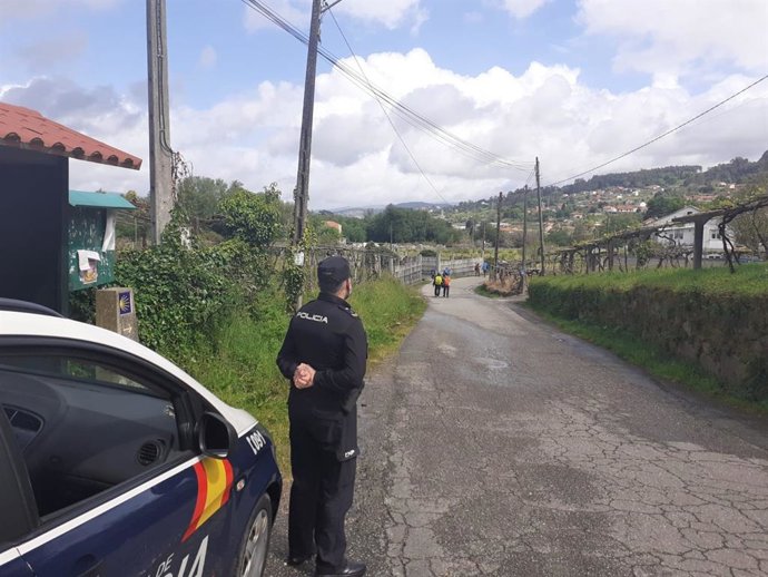 La Policía Nacional incrementa el patrullaje en el Camino de Santiago esta Semana Santa.