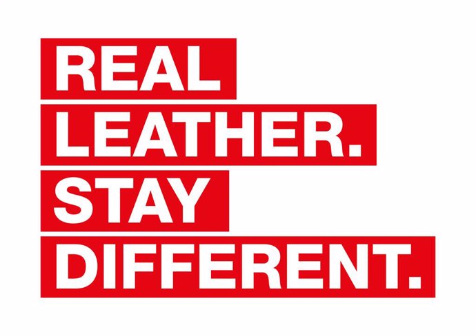 Real Leather Stay Different Logo