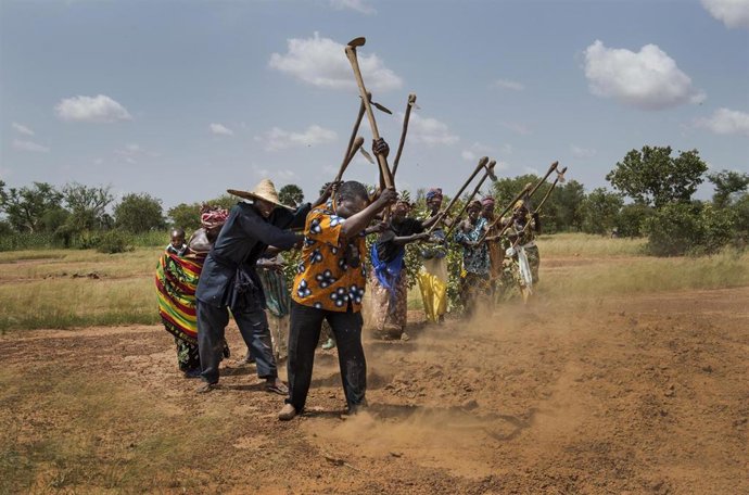 Archivo - Agricultores de Mali