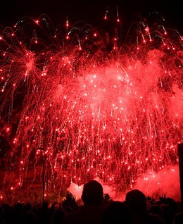 Archivo - La castellonense Pirotecnia Tomás ganó el Concurso de Fuegos Artificiales San Mateo 2019